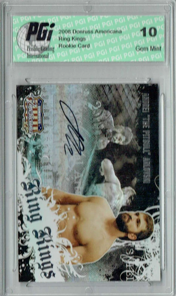 Andrei Arlovski 2008 Donruss Americana #RK-AA Auto 382/500 Rookie Card PGI 10 - Image 1 of 1
