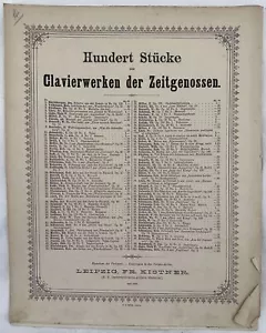 FRANZ LISZT ANDANTE LAGRIMOSO SPARTITI MUSICA PIANOFORTE PIANO FINE 800 - Imagen 1 de 1