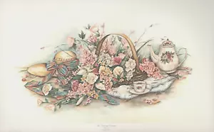 "Tè, rose e romanticismo"" di Paula Vaughan." Stampa edizione limitata, firmata. - Foto 1 di 4