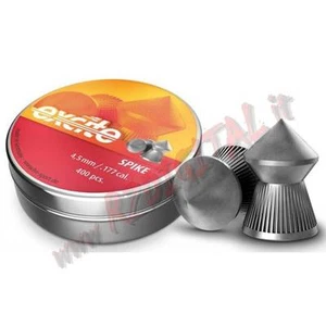 PIOMBINI H&N EXCITE SPIKE DIABOLO CAL 4.5 mm TESTA PUNTA PLINKING 400 Pz PALLINI - Picture 1 of 1