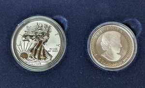 2019 Pride of Two Nations Limited Edition US & Canadian Silver Proof Set - HOT - Picture 1 of 12