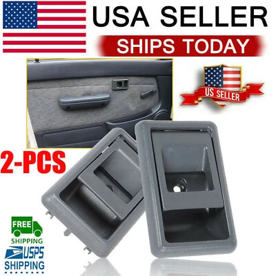 Juego de manija de puerta interior derecha izquierda gris para Toyota 4Runner Tacoma Foto 1 de 4