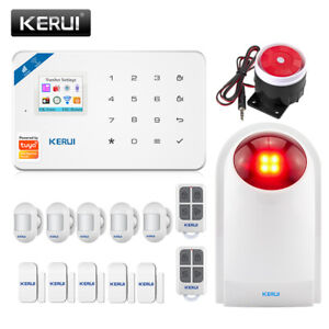 KERUI W181 TUYA APP Control GSM WIFI Connection Home Security Alarm System