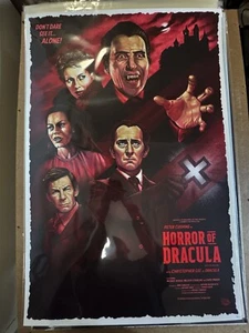 Horror of Dracula 2018 Sara Deck #18 of 25 24"x36" - Picture 1 of 5
