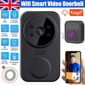 Wireless Smart Video Doorbell Wibell Security Intercom HD Video Camera Door Bell - Picture 1 of 14