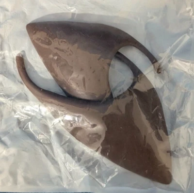 Brown Elf Ears elven  "Mocha" prosthetic cosplay dark anime - Image 1 of 3