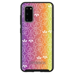 Custom OtterBox Symmetry for Samsung Galaxy S - Blue Purple Orange Yellow Pink - Picture 1 of 25