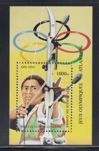 GUINEA Atlanta 1996 Summer Olympic Games MNH souvenir sheet - Picture 1 of 1