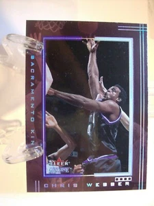 2001-02 Fleer Genuine Basketball Card #9 Chris Webber (82249) - Picture 1 of 2