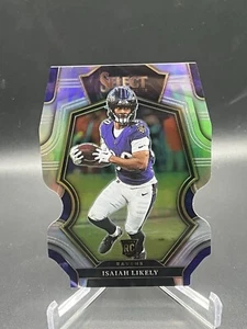 Panini Select 2022 - Premier Level Silver Priam troquelado #110 Isaiah Likely (RC) - Imagen 1 de 2