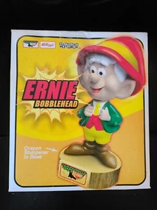 2002 KEEBLER ELF ERNIE Bobblehead Cartoon Network Crayon Pencil Sharpener USED - Picture 1 of 9