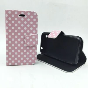 Hülle Tasche Case Etui Cover Punkte Bumper Schutz für Handy Apple iPhone 3 3GS - Bild 1 von 2