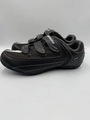 Zapatos de ciclismo ESPECIALIZADOS Spirita RD para mujer negros/blancos talla US 8,5 EU 39 Foto 1 de 4
