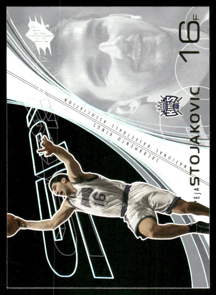 2002-03 Upper Deck Peja Stojakovic #72 Basketball - Image 1 of 2