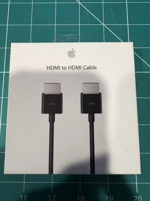 Genuine Apple HDMI to HDMI Cable (1.8M) Sealed - Image 1 of 3