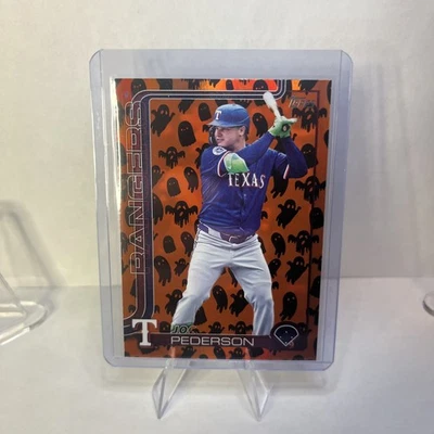 Joc Pederson 2025 Topps Update #US125 Ghosts Foil SP Rangers - Imagem 1 de 2