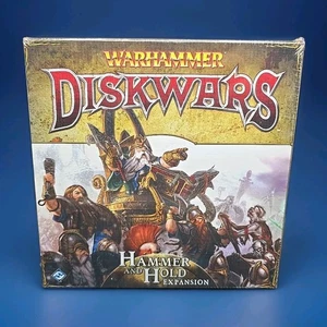 2014 Warhammer Diskwars Hammer & Hold Expansion Fantasy Flight Games NEW SEALED - Picture 1 of 9