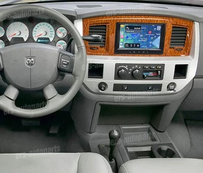 Android 13 Navegación GPS Para 2006 2007 2008 Dodge RAM Apple Carplay Reproductor de Radio Coche Foto 1 de 4