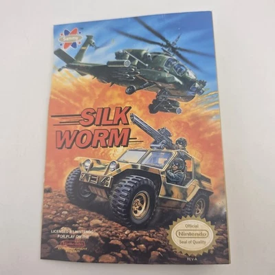 Silk Worm - Solo estuche - Nintendo Nes - Org Slip Art (sin juego - sin manual) Foto 1 de 4