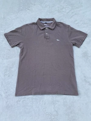 Camisa polo Harmont & Blaine para mujer pequeña marrón manga corta talla pequeña (46) Foto 1 de 4