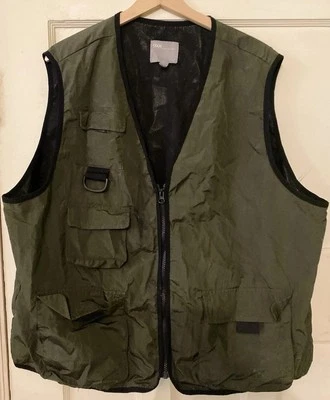 ASOS Khaki Green Utility Gilet Vest, Female — 第 1/4 张图片