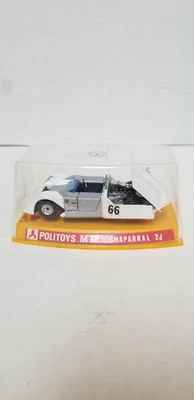 Politoys Chaparral 2J Die cast  M 18 Scale 1/43 Vintage Made In Italy Polistil - Image 1 of 4