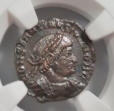 Constantine II Roman Empire BI Nummus AE3/4 NGC XF Ancient Epfig Hoard Pedigree