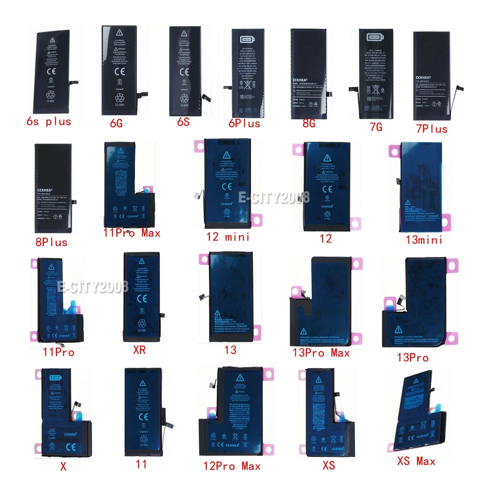 Batería interna de repuesto con adhesivo + herramienta para iPhone 11 11 Pro Max Plus Foto 1 de 1