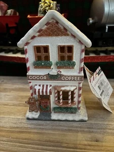 Target Bullseye Playground Light Up Cocoa Coffee Christmas Shop Village 2024 - Picture 1 of 4