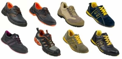 Sportliche Arbeitsschuhe URGENT Sicherheitsschuhe Leder Herren Damen UNISEX - Bild 1 von 4