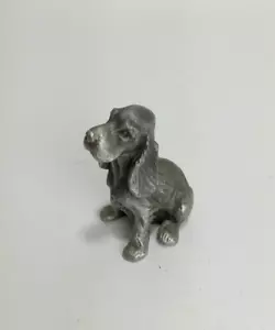 Hudson Pewter LS Sweet Cocker Spaniel Dog Figurine Sculpture 3" - Picture 1 of 7