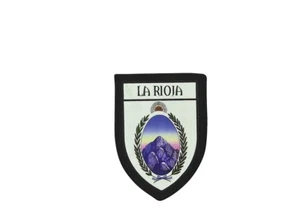 Patch printed embroidery souvenir shield crest city travel argentina la rioja - Picture 1 of 1
