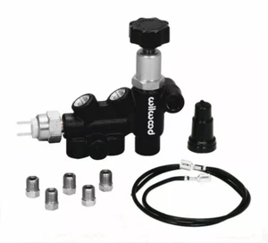 Wilwood Aluminum/Steel Knob Adjustable Combination Proportioning Valve 260-11179 - Picture 1 of 4