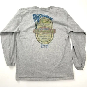 Margaritaville Long Sleeve T-Shirt Graphic Print Orlando Mens Large - Picture 1 of 4