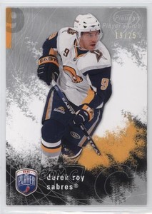 2007-08 Upper Deck Be a Player Platinum Player's Club /25 Derek Roy #23