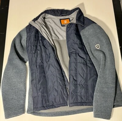 Merrell quilted Lightweight Zip Jacket, Men’s XXL, Navy Blue - Image 1 of 4