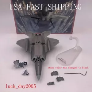 Wltk USAF F-22 Raptor Stealth Air Superiority Fighter 1/100 Diecast Jet Model - Picture 1 of 11