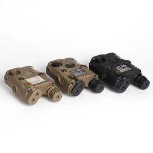 Tactical PEQ-15 LED White Light + Red/Green Laser IR Airsoft Flashlight Torch - Picture 1 of 21