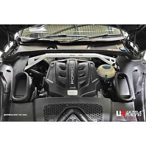 PORSCHE MACAN 95B AWD 2014~2024 ULTRA RACING 4 POINTS FRONT STRUT TOWER BRACE - Picture 1 of 10