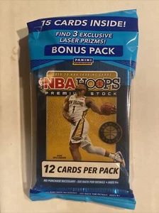 Panini NBA Hoops 2019-20 Premium Stock Cello Pack nuovo sigillato in fabbrica - Foto 1 di 1