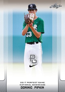 10-Count Lot Dominic Pipkin 2017 Leaf Perfect Game NIKE All-American Rookies