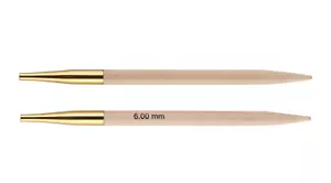Knit Pro BASIX Beech Nadelspitzen 13 cm/3,0-15,0 mm f. Rundstricknadelsysteme - Bild 1 von 2