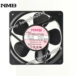 NMB Fan 4715MS-22T-B50 AC 220V 14/13W 120*120*38mm UPS Power Supply Cooling Fan - Picture 1 of 7