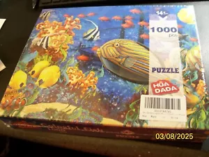 Colorful Fish 1000 Piece Puzzle Hua Dada ~ New in Wrapper - Picture 1 of 8