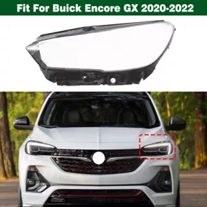 Left Headlight Lens Cover Lampshade Cap Seal Glue For Buick Encore GX 2020-2022 - Picture 1 of 8