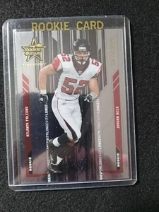 Tarjeta de fútbol americano Leaf Rookie Stars 2005 #139 Jordan Beck serie fALCONS # 1387/999 - Imagen 1 de 2