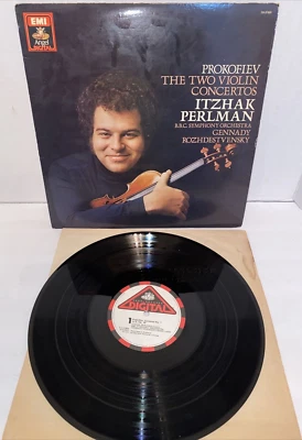 Prokofiev The Two Violin Concertos LP EMI Itzhak Perlman BBC Symphony Orchestra - Image 1 of 4