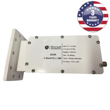 New Norsat 5250R, C-Band PLL LNB 3.7 - 4.2 GHz ±250 kHz Local Stability