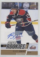 2017-18 Upper Deck CHL Star Rookies Auto Blade Jenkins #397 Auto