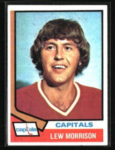 Lew Morrison 1974 Topps #125  Hockey Card
